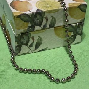 💚 Ball Necklace Thick 4mm Solid Will Not Tarnish